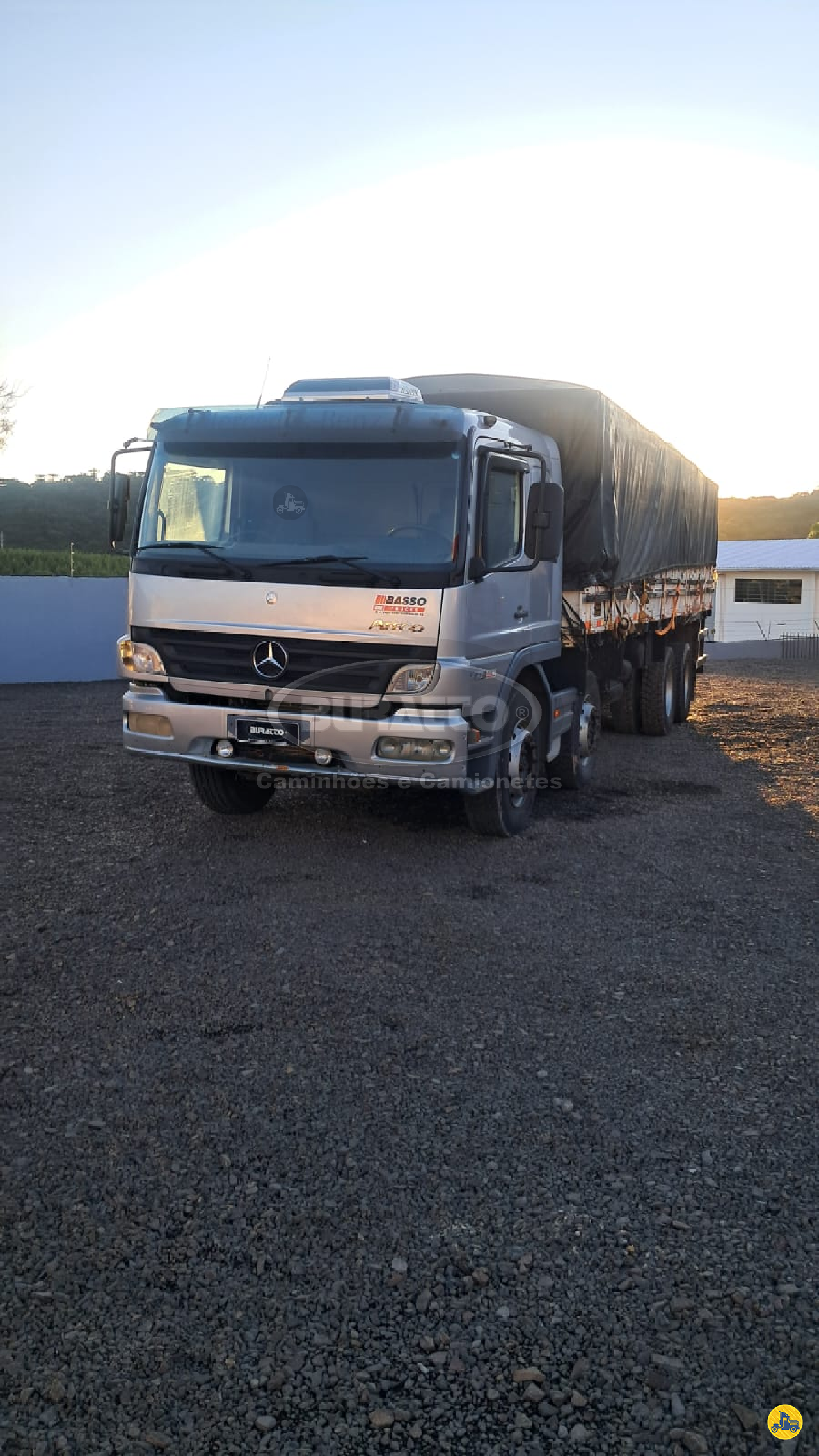 CAMINHAO MERCEDES-BENZ MB 2428 Graneleiro BiTruck 8x2 Buratto Caminhões e Camionetas LAGES SANTA CATARINA SC